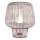 Searchlight - Lampa stołowa ARIA 1xE27/10W/230V różowa