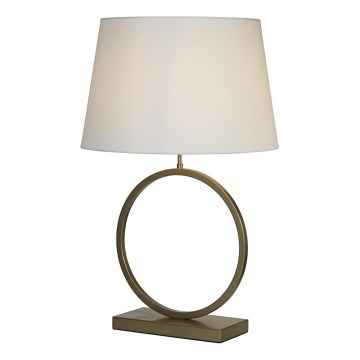 Searchlight - Lampa stołowa ELEGANT 1xE27/60W/230V biała