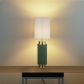 Searchlight - Lampa stołowa FLASK 1xE27/60W/230V zielony