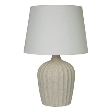 Searchlight - Lampa stołowa PADSTOW 1xE27/60W/230V beżowa