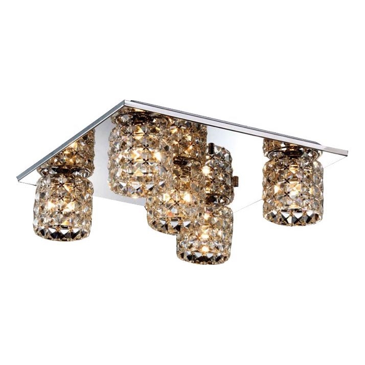 Searchlight - Lampa sufitowa 5xG9/40W/230V chrom błyszczący