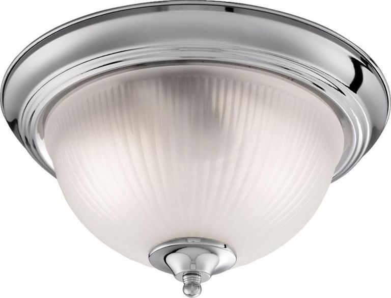 Searchlight - Lampa sufitowa FLUSH 2xE14/40W/230V chrom błyszczący