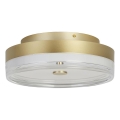 Searchlight - Lampa sufitowa LED CYPRUS LED/29W/230V śr. 40 cm złota