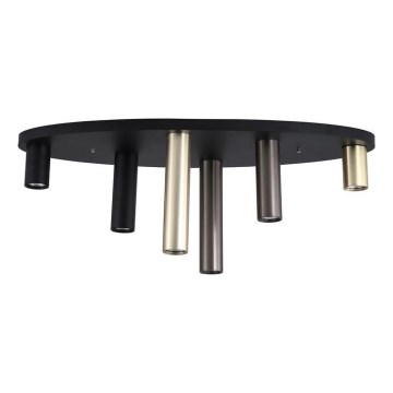 Searchlight - Lampa sufitowa TUBES 6xGU10/10W/230V 80x30 cm