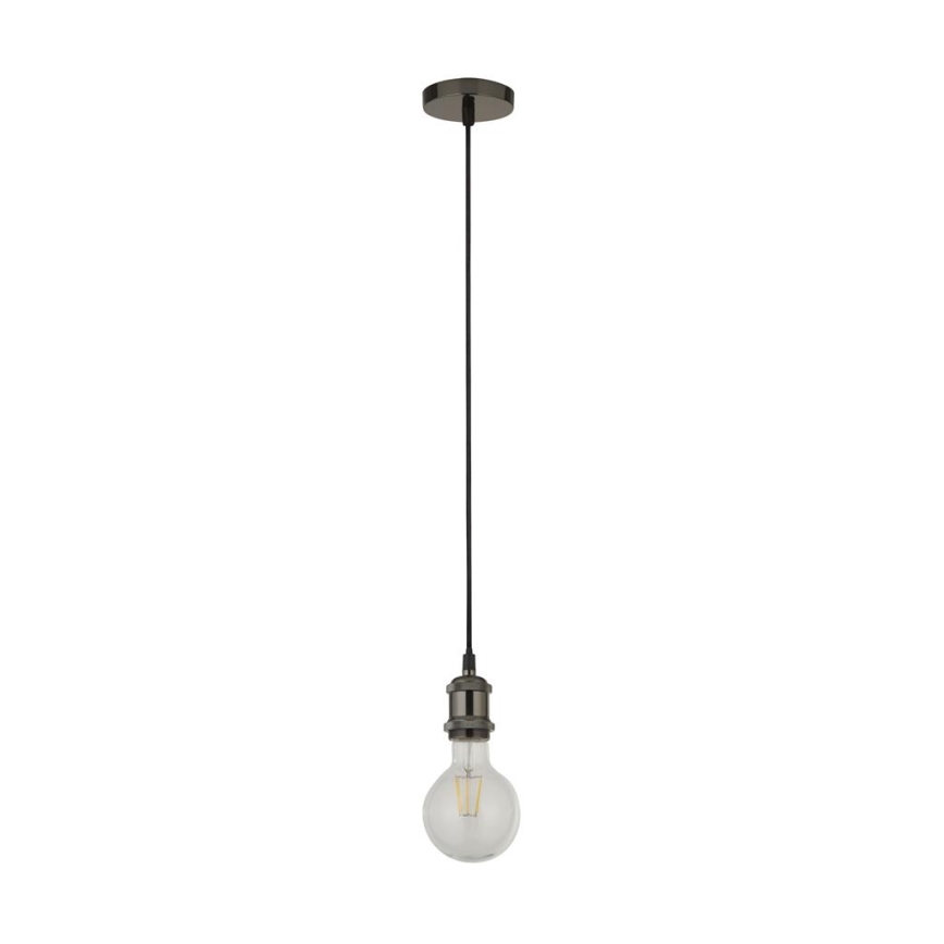 Searchlight - Lampa wisząca na lince SUSPENSION 1xE27/60W/230V antracyt