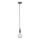 Searchlight - Lampa wisząca na lince SUSPENSION 1xE27/60W/230V srebrna