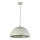 Searchlight - Lampa wisząca na przewodzie MARS 1xE27/60W/230V śr. 25 cm kremowa