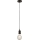 Searchlight - Lampa wisząca na przewodzie SUSPENSION 1xE27/60W/230V czarna