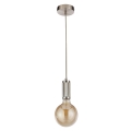 Searchlight - Lampa wisząca na przewodzie SUSPENSION 1xE27/60W/230V srebrna