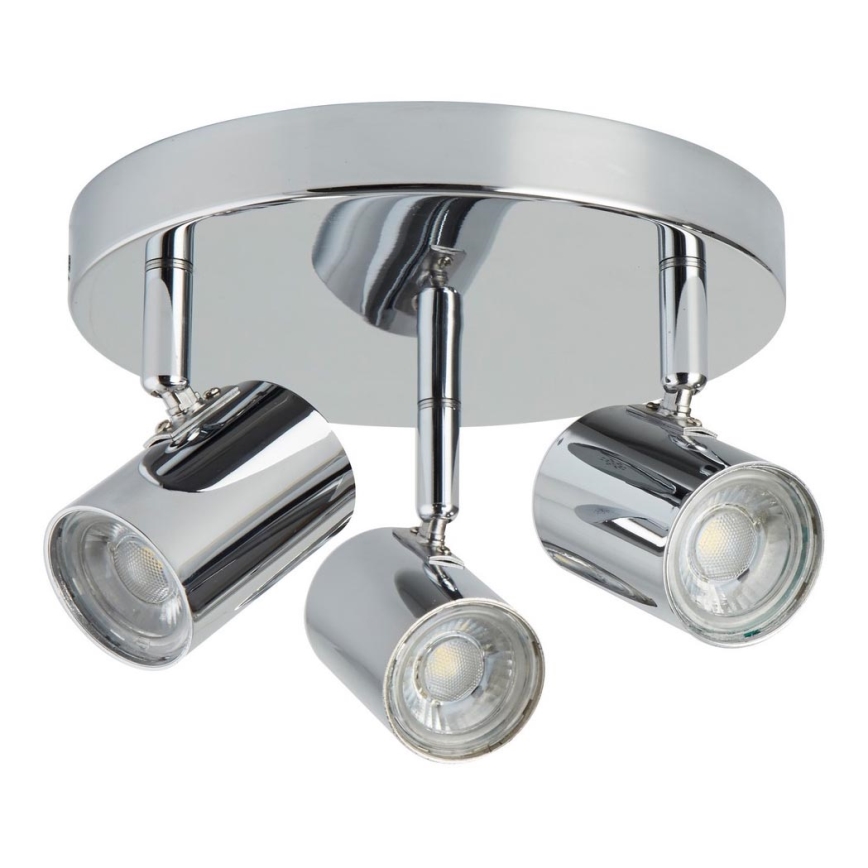 Searchlight - LED Oświetlenie punktowe ROLLO 3xLED/4W/230V chrom błyszczący