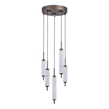 Searchlight - LED ściemnialny żyrandol na lince CATTAIL LED/24W/230V