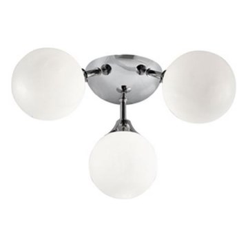 Searchlight - Plafon łazienkowy FLUSH 3xG9/33W/230V IP44 matowy chrom