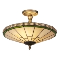 Searchlight - Tiffany plafon NEW YORK 2xE14/40W/230V