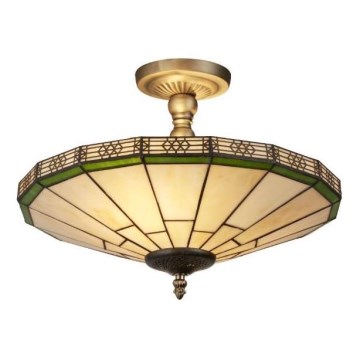 Searchlight - Tiffany plafon NEW YORK 2xE14/40W/230V