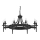 Searchlight - Żyrandol na łańcuchu CARTWHEEL 8xE14/60W/230V czarny
