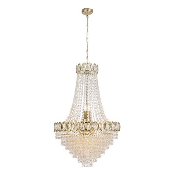 Searchlight - Żyrandol na łańcuchu LOUIS PHILLIPE 8xE14/60W/230V