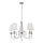 Searchlight - Żyrandol na łańcuchu PORTICO 5xG9/33W/230V chrom błyszczący
