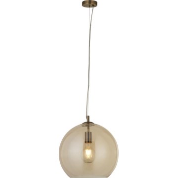 Searchlight - Żyrandol na lince BALLS 1xE27/60W/230V mosiądz