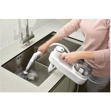 Sencor - Wielofunkcyjny mop parowy 2w1 1500W/230V IPX4 biały