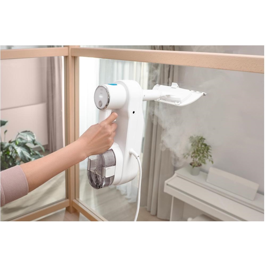 Sencor - Wielofunkcyjny mop parowy 2w1 1500W/230V IPX4 biały