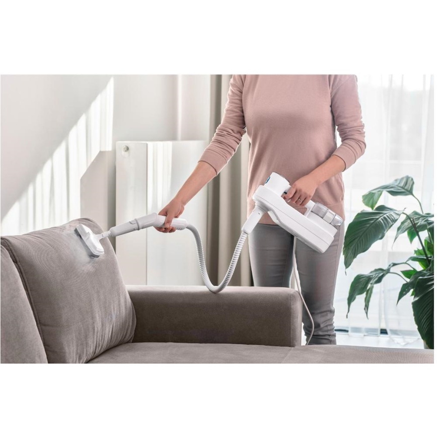 Sencor - Wielofunkcyjny mop parowy 2w1 1500W/230V IPX4 biały
