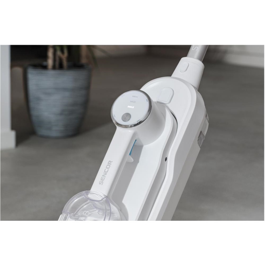 Sencor - Wielofunkcyjny mop parowy 2w1 1500W/230V IPX4 biały