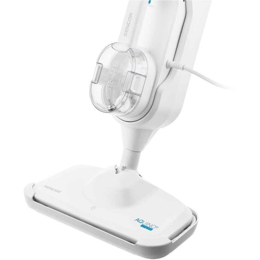 Sencor - Wielofunkcyjny mop parowy 2w1 1500W/230V IPX4 biały