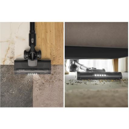 Sencor - Bezprzewodowy odkurzacz pionowy 2w1 200W/2600 mAh czarny