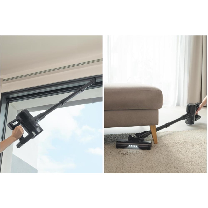 Sencor - Bezprzewodowy odkurzacz pionowy 2w1 200W/2600 mAh czarny