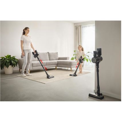 Sencor - Bezprzewodowy odkurzacz pionowy 2w1 200W/2600 mAh czarny