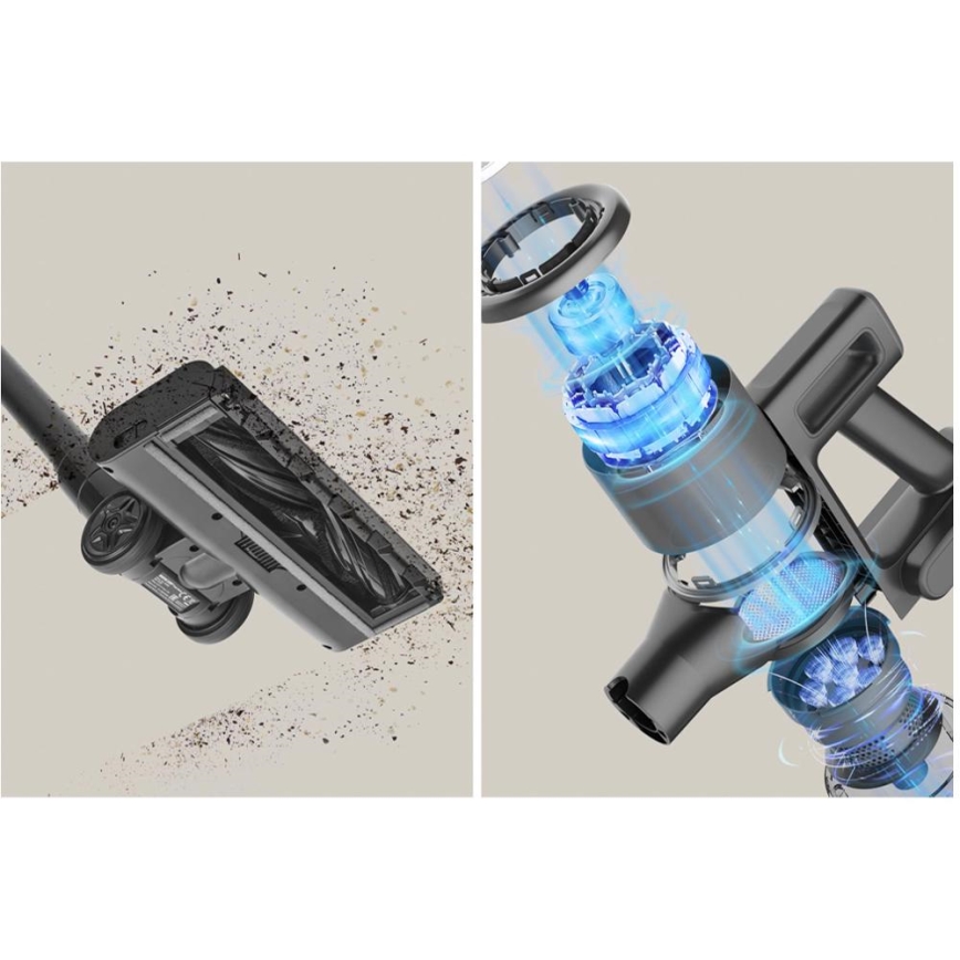 Sencor - Bezprzewodowy odkurzacz pionowy 2w1 200W/2600 mAh czarny