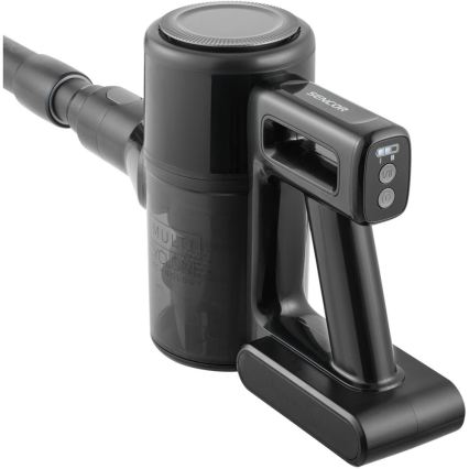 Sencor - Bezprzewodowy odkurzacz pionowy 2w1 200W/2600 mAh czarny