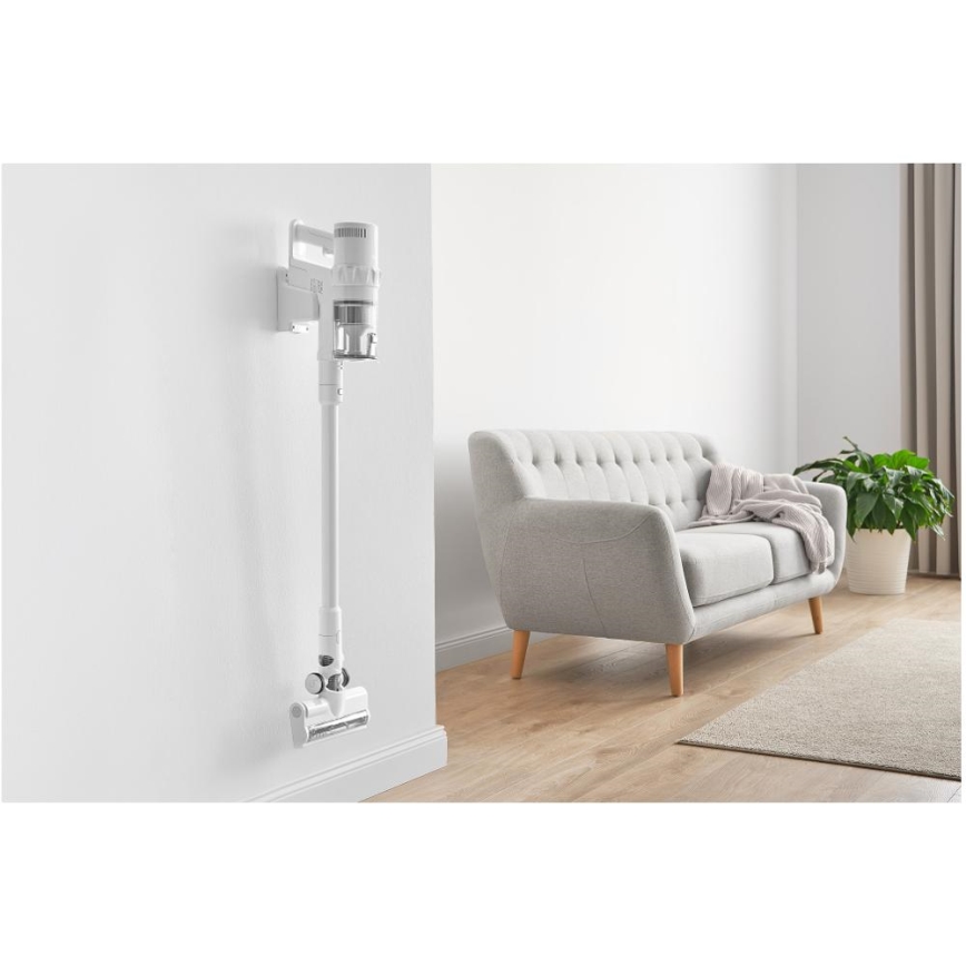 Sencor - Bezprzewodowy odkurzacz pionowy 2w1 250W/2200 mAh biały