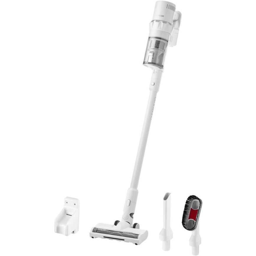 Sencor - Bezprzewodowy odkurzacz pionowy 2w1 250W/2200 mAh biały