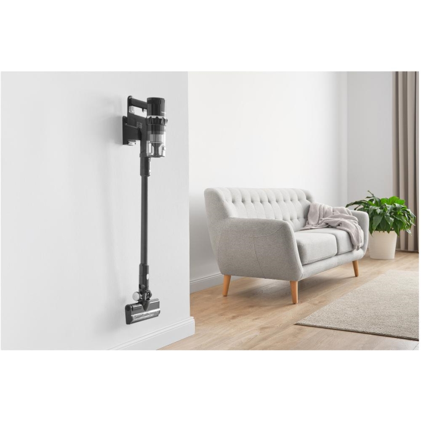 Sencor - Bezprzewodowy odkurzacz pionowy 2w1 250W/2200 mAh czarny