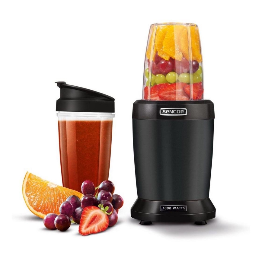 Sencor - Blender do smoothie nutri 1000W/230V czarny