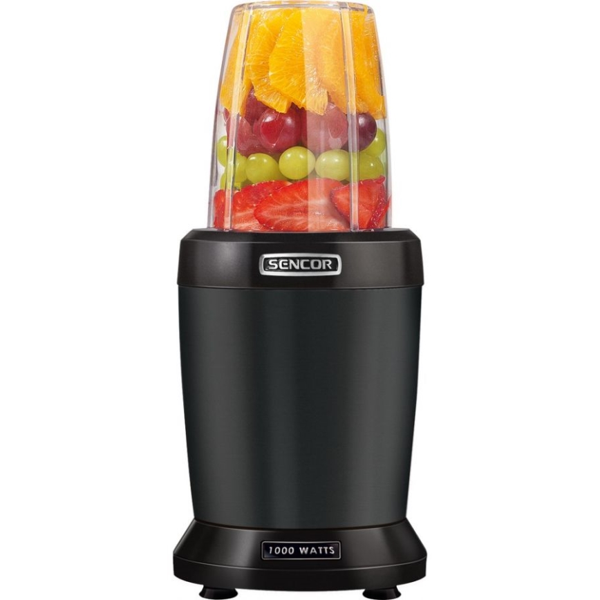 Sencor - Blender do smoothie nutri 1000W/230V czarny
