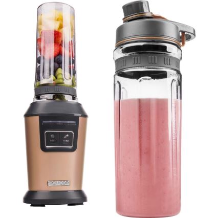 Sencor - Blender do smoothie z akcesoriami 800W/230V miedziany