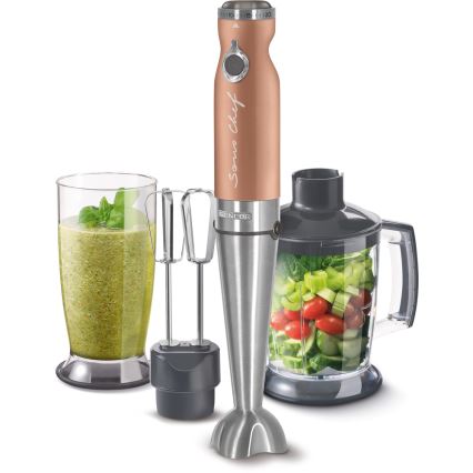 Sencor - Blender kijowy 4w1 1200W/230V stal nierdzewna/miedź