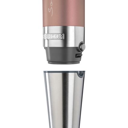 Sencor - Blender kijowy 4w1 1200W/230V stal nierdzewna/różowe złoto