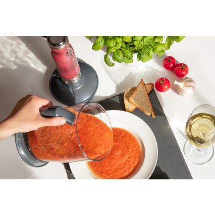 Sencor - Blender kijowy 4w1 1200W/230V stal nierdzewna/różowy