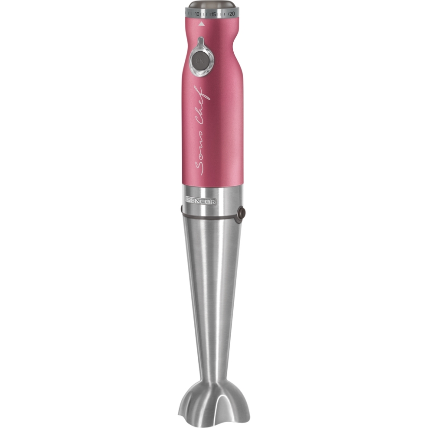 Sencor - Blender kijowy 4w1 1200W/230V stal nierdzewna/różowy