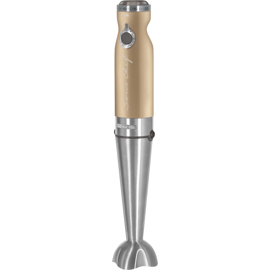 Sencor - Blender kijowy 4w1 1200W/230V stal nierdzewna/złoty
