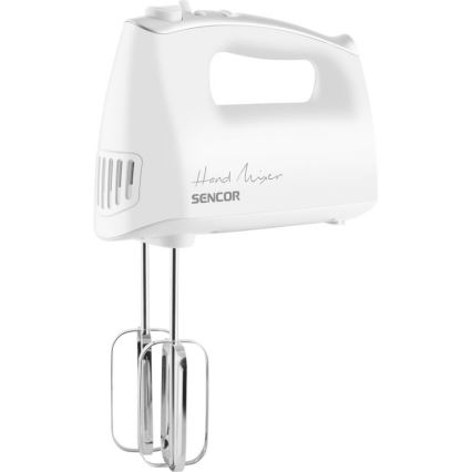 Sencor - Blender ręczny z akcesoriami 500W/230V biały