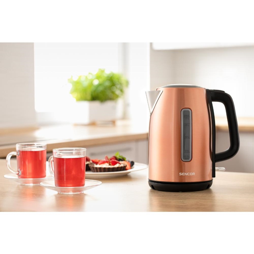 Sencor - Czajnik 1,7 l 2200W/230V miedziany