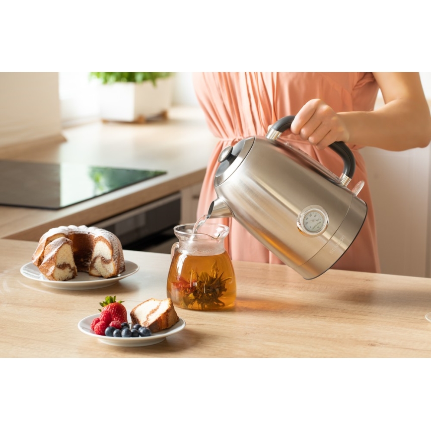 Sencor - Czajnik 1,7 l 2200W/230V stal nierdzewna