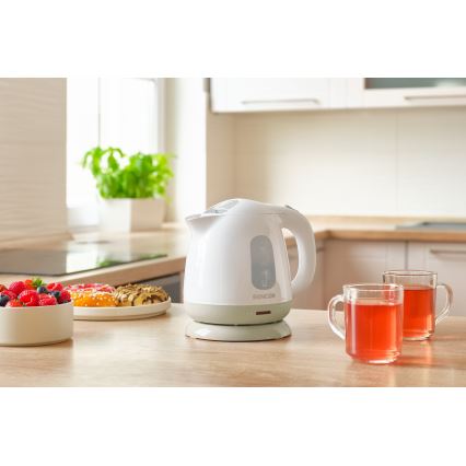 Sencor - Czajnik 1 l 1100W/230V biały/beżowy