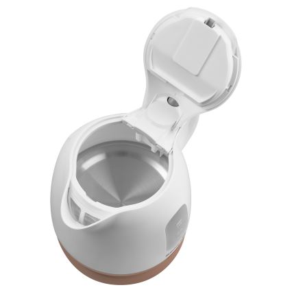 Sencor - Czajnik 1 l 1100W/230V biały/różowy
