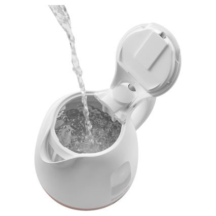 Sencor - Czajnik 1 l 1100W/230V biały/różowy