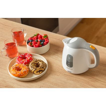 Sencor - Czajnik 1 l 1100W/230V biały/szary